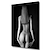 billige MenneskeTryk-strakt lærredstryk maleri moderne abstrakt væg art deco stor sort hvid nøgen pige dame klar til at hænge