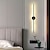 billige Indendørsvæglamper-1-lys led indendørs væglamper nordisk stil flush mount væglamper moderne enkel stue butikker/caféer akryl væglampe 110-120v 220-240v
