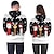 cheap Christmas Costumes-Santa Claus Rudolph Ugly Christmas Sweater / Sweatshirt Hoodie Pullover Men&#039;s Women&#039;s Costume Party Family Matching Outfits Christmas Christmas Carnival Masquerade Teen Adults&#039; Party Christmas
