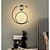 זול אורות קיר פנימיים-lightinthebox led מנורת קיר מודרנית פשוט סלון רקע מנורת קיר יצירתי נורדי פרפר מנורת קיר