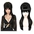 baratos Peruca para Fantasia-Peruca medieval cosplay peruca ondulada parte média peruca como mostrado cabelo sintético para mulheres preto