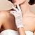 cheap Wedding Gloves-Lace / Tulle Wrist Length Glove Classical / Romantic With Pure Color Wedding / Party Glove