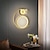 זול אורות קיר פנימיים-lightinthebox led מנורת קיר מודרנית פשוט סלון רקע מנורת קיר יצירתי נורדי פרפר מנורת קיר
