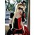 cheap Movie &amp; TV Theme Costumes-Cosplay Costumes Super Heroes Movie Cosplay Red / Black Patchwork Top / Gloves / Apron / Leg Warmers / Mask / ShortsHalloween / Christmas