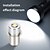 cheap LED Corn Lights-10Pcs 4Pcs 2Pcs Upgrade LED Flashlight Bulb 18V 12V 19.2V 6-24 Volt 1.7W 200LM PR2 P13.5S LED Conversion Kit for Ryobi Milwaukee Craftsman Lamp Torch Lantern Work Light Maglit Bulbs Replacement