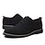 olcso Férfi fűzős bőrcipők-Férfi Félcipők Bullock cipő Fordított bőr cipő Könnyű talp Szárnyvégű cipő Üzlet Szabadtéri Hivatal és karrier Műbőr Fűzős Fekete Kék Barna Tavasz Ősz