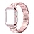 ieftine Curele Apple Watch-Uita-Band pentru Apple Watch Series 8 7 6 5 4 3 2 1 SE Oțel inoxidabil Înlocuire Curea Bling Diamond Bratara de bijuterii Brăţară