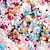 billiga Blom- och växtmålningar-Manuell Handgjord Hang målad oljemålning HANDMÅLAD Vertikal panoramautsikt Abstrakt Blommig / Botanisk Modern Realism Utan innerram (utan ram)