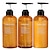 billige Sæbedispensere-3 stk/sæt sæbedispenser flaske sæt badeværelse shampoo kropssæbe flaske stor kapacitet lotion presse tom flaske 500ml
