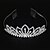 billige Tiaraer og Krone-Crown Tiaras Legering Bryllup Speciel Lejlighed Valentinsdag Valentine Sød Med Akrylisk Diamant Krystal / Rhinsten Medaljon Hovedbeklædning