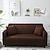 cheap Sofa Cover-Stretch Slipcover Sectional Sofa Cover Solid Color Washable Furniture Protector for Kids, Pets Fit for Armchair/Loveseat/3 Seater/4 Seater/L Shape Sofa