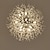 preiswerte Insellichter-40/50/55/60 cm led pendelleuchte sputnik design globus design metall modern style floral style globus galvanisiert kunstvoll modern 220-240v