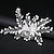 cheap Headpieces-Wedding Bridal Alloy Hair Combs / Flowers / Headdress with Imitation Pearl / Crystals / Rhinestones 1 PC Wedding / Special Occasion Headpiece