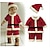cheap Christmas Costumes-Santa Suit Santa Claus Mrs.Claus Cosplay Costume Outfits Christmas Dress Santa Clothes Boys Girls&#039; Special Christmas Christmas Carnival Masquerade Kid&#039;s Christmas Velvet Dress Hat