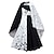 cheap Movie &amp; TV Theme Costumes-One Hundred and One Dalmatians Princess Dress Cosplay Costume Party Costume Girls&#039; Movie Cosplay Cosplay Costume Party White Halloween Masquerade Dress Cloak