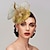 cheap Fascinators-Feathers / Net Fascinators / Hats / Headpiece with Feather / Cap / Flower 1 PC Wedding / Horse Race / Ladies Day Headpiece