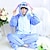 abordables Pyjamas Kigurumi-Adulte Costume de Cosplay Costume de fête Costume Dessin-Animé Monstre bleu Animal Combinaison de Pyjamas Charme Chic et moderne Déguisement drôle Microfibre de polyester Cosplay Pour Femme Hommes