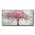 economico Quadri fiori/botanica-pittura a olio fatta a mano dipinta a mano arte della parete moderna fiori fiore rosa alberi decorazione della casa cornice allungata pronta da appendere