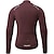 cheap Cycling Jerseys-21Grams® Men&#039;s Cycling Jersey Long Sleeve Mountain Bike MTB Road Bike Cycling Graphic Shirt Wine Red Green Yellow Breathable Quick Dry Moisture Wicking Sports Clothing Apparel / Stretchy / Athleisure