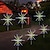 cheap Pathway Lights &amp; Lanterns-Christmas Lights Outdoor Firework String Light LED Solar Light for Home Christmas Holiday Yard Light Outdoor Waterproof Garden Garland Decoration Fairy DIY Lamp With Remote Controller