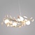 tanie Żyrandole-65 cm wisząca latarnia żyrandol wisiorek lekki metal malowane wykończenia 220-240v