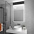 Недорогие Подсветка зеркал-Lightinthebox 1-light 31/46/61см светодиодный настенный светильник с антибликовым матовым дизайном, настенное бра для внутреннего освещения, светильники в современном стиле, светильники для ванной