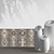 abordables Pegatinas para azulejos-Lámina de plata cepillada, pegatinas de azulejos marroquíes grises dorados, pegatinas de pared de cocina autoadhesivas, pegatinas de pared de azulejos con textura de metal