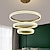 Недорогие Подвесные лампы-60 см подвесной фонарь дизайн подвесной светильник светодиодный металл окрашенная отделка led 220-240 в