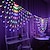זול חוט נורות לד-3.5 מטר חוטי תאורה 412 נוריות 1set צבעוני חג האהבה חג מולד עמיד במים Party דקורטיבי 110-240 V