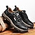 cheap Men&#039;s Sneakers-Men&#039;s Hiking Shoes Sneakers Trainers Athletic Shoes  Sporty Casual Classic Outdoor Daily  Synthetics Black Brown Fall Winter