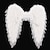 cheap Christmas Decorations-Christmas Ornaments Black White Angel Feather Wings Holiday Party Costume Cosplay Props Scene Layout Catwalk Demon Devil Wing Show Fairy Wings Cosplay Accessories