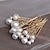 cheap Headpieces-Headdress Imitation Pearl Alloy Wedding Special Occasion Elegant Bridal With Imitation Pearl Headpiece Headwear