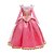 cheap Movie &amp; TV Theme Costumes-Princess Aurora Dress Cosplay Costume Girls&#039; Movie Cosplay A-Line Slip Vacation Dress Halloween Fuchsia Dress Halloween Carnival Masquerade Polyester Lace World Book Day Costumes