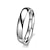 ieftine bijuterii și coliere și inele pentru bărbați-Bărbați Pentru femei 2 buc Manșete Inele Cuplu Band Ring Inel de logodna Nuntă Petrecere Două-Tonuri femei Simplu Argintiu