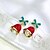 cheap Women&#039;s Jewelry-Women&#039;s Earrings Christmas Dainty Earring Christmas Bell / Red / Fall / Winter / Spring / Summer