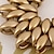abordables Conjuntos de joyas-Collar babero For Mujer Fiesta Ocasión especial Diario Acrílico Tejido Legierung Multi capa Trenzado Dorado