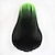 Χαμηλού Κόστους Περούκες μεταμφιέσεων-περούκα cosplay 123 κυματιστή μεσαία περούκα 26 ιντσών φθορίζον πράσινο μονόχρωμο συνθετικά μαλλιά 70 ιντσών γυναικείο μοντέρνο σχέδιο μαύρο