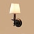 abordables Apliques de pared para interior-Aplique de pared estilo mini lámparas de pared vintage apliques de pared led dormitorio habitación de los niños hierro 220-240v 5 w