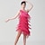 cheap Latin Dancewear-Latin Dance Dress Crystals / Rhinestones Women&#039;s Training Performance Sleeveless Milk Fiber
