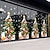 preiswerte Weihnachtsdeko-doppelseitige weihnachtsdekoration weihnachtsaufkleber einkaufszentrum glasfenster dekoration aufkleber weihnachtsbaum elektrostatische aufkleber frohes neues jahr