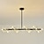 cheap Cluster Design-105 cm LED Pendant Light Single Design Metal Modern Style Stylish Floral Style Electroplated Painted Finishes LED Nordic Style 220-240V