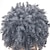 baratos Perucas de Qualidade Superior-peruca curta cinza afro encaracolada para mulheres negras peruca sintética de cabelo encaracolado grisalho fofo e crespo