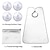 cheap Hair Removal-Beard Bib New Version Beard Catcher Apron for Shaving and Trimming Adjustable Neck Straps Hair Clippings Catcher Grooming Beard Apron for Men Beard &amp; Mustache Care
