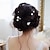 Χαμηλού Κόστους Κεφαλό Γάμου-Μαντήλι Απομίμηση Μαργαριταριού Κράμα Γάμου Ειδική Περίσταση Κομψό Νυφικό Με Απομίμηση Πέρλας Ακουστικό Καπέλα