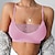 cheap Super Sale-Women&#039;s Wireless Bras Sports Bras Fixed Straps Deep U 3/4 Cup Breathable Pull-On Closure Lace Pure Color Cotton Date Casual Daily 1PC Sexy White Black / Bras &amp; Bralettes / 1 PC