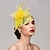 cheap Fascinators-Feathers / Net Fascinators / Hats / Headpiece with Feather / Cap / Flower 1 PC Wedding / Horse Race / Ladies Day Headpiece