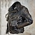 cheap Men’s Furs &amp; Leathers-Men&#039;s Jacket  Casual Faux Leather Motorcycle  Street Daily Going out Fall Coat Regular Fit Breathable Sporty Casual Streetwear Jacket Long Sleeve Solid Color Pocket Black