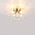 preiswerte Unterputzmontage &amp; Halbbündige Montage-54/55/56/58 cm Feuerwerk Design Deckeneinbauleuchte LED Metall moderner Blumenstil geometrisch galvanisiert nordischer Stil 220-240v