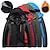 cheap Softshell, Fleece &amp; Hiking Jackets-Men&#039;s Hiking Jacket Ski Jacket Hiking Windbreaker Fleece Winter Outdoor Windproof Breathable Hoodie Winter Jacket Top Single Slider Hunting Fishing Climbing Army Green Black Red Blue