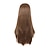 billiga Kostymperuk-bruna peruker för kvinnor cosplay kostym peruk syntetisk peruk rak asymmetrisk peruk lång ljusbrun mörk #1b blont rött syntetiskt hår 28 tums halloween peruk